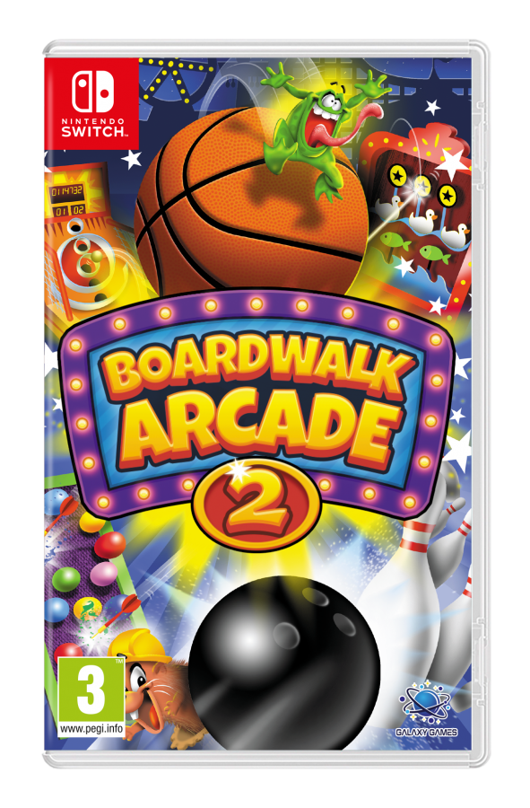 Boardwalk Arcade 2 Nintendo Switch NEW