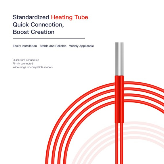 Creality Hotend Heating Tube 24V 40W for Ender3/5 CR10/6/X