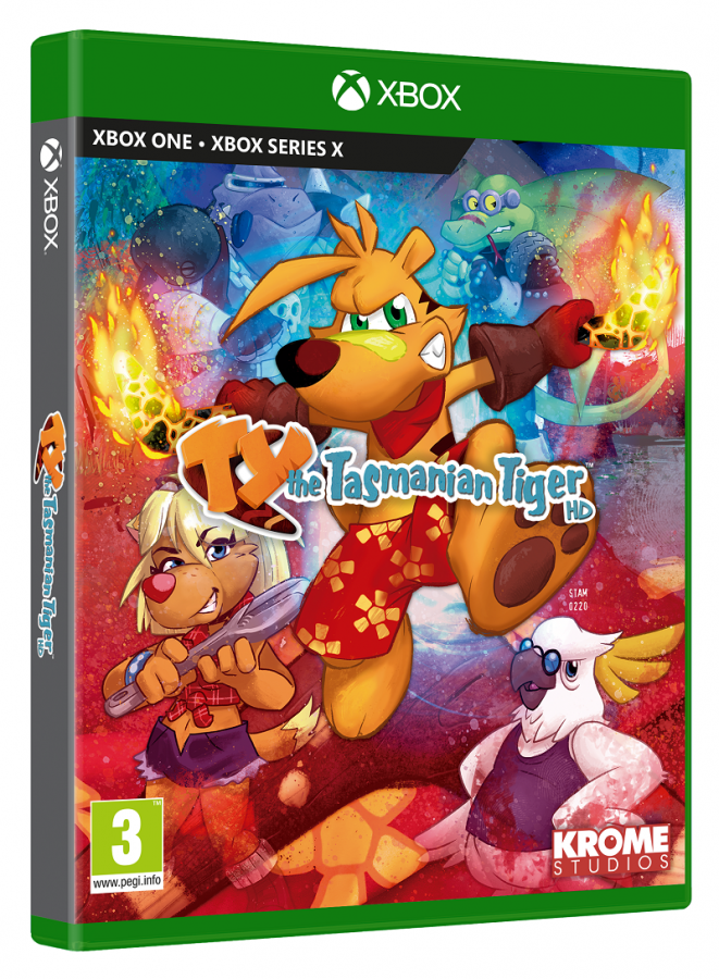 TY The Tasmanian Tiger HD ( XONE & XBOX SERIES X ) NEW