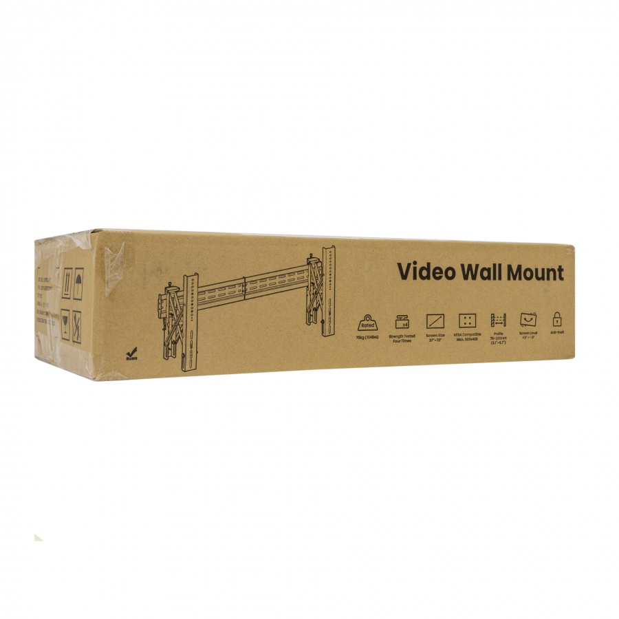 SBOX WALL MOUNT/VIDEO WALL 37'-70' VESA 800x400 MAX
