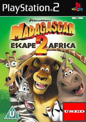 Madagascar: Escape 2 Africa PS2 USED