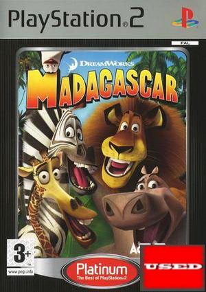 Madagascar (Platinum) PS2 USED
