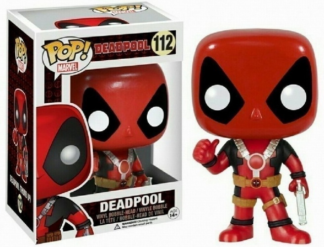 POP! Marvel: Deadpool Thumb Up #112 Vinyl Bobble-Head Figure