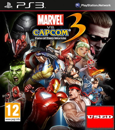 Marvel vs. Capcom 3: Fate of Two Worlds PS3 USED (No Manual)