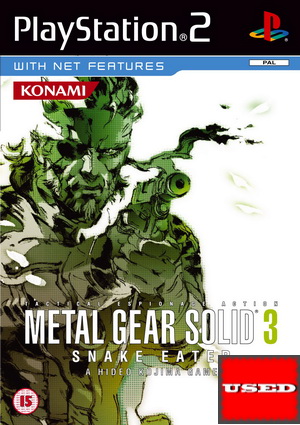 Metal Gear Solid 3: Snake Eater PS2 USED