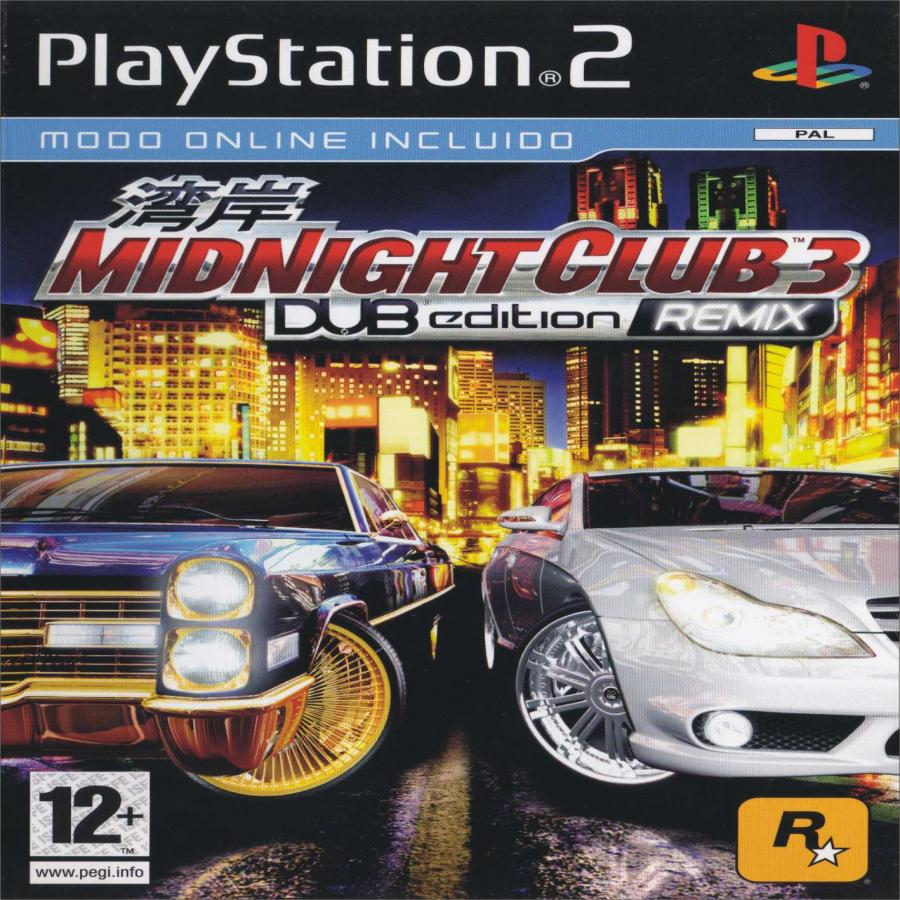 Midnight Club 3: DUB Edition Remix PS2 USED