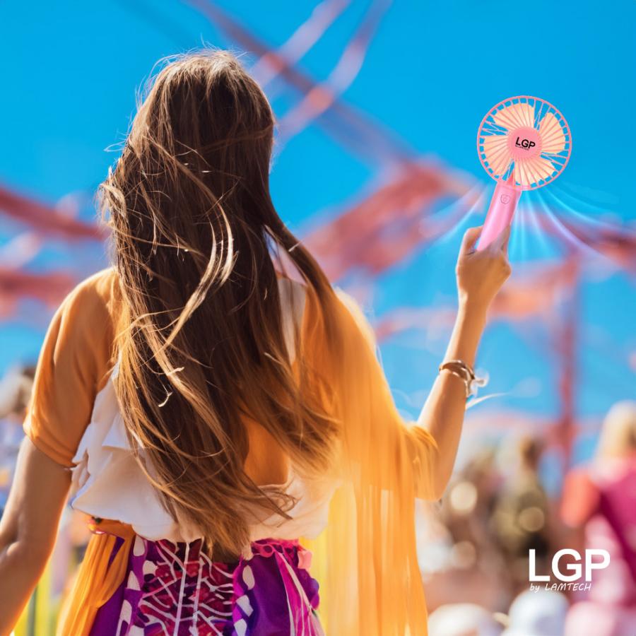 LGP HANDHELD MINI FAN PINK