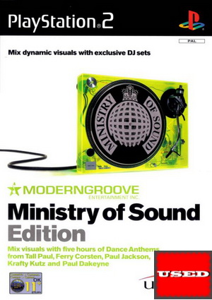 Moderngroove Ministry of Sound Edition PS2 USED