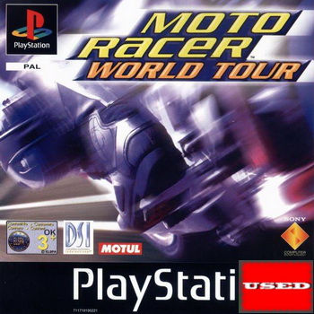 Moto Racer World Tour PSX USED (Damaged Case)
