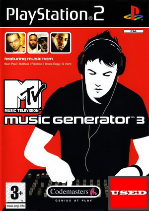 MTV Music Generator 3 PS2 USED