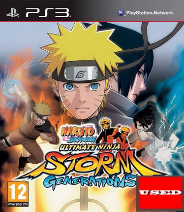 Naruto Shippuden: U.N.S. Generations PS3 USED (Disc Only)