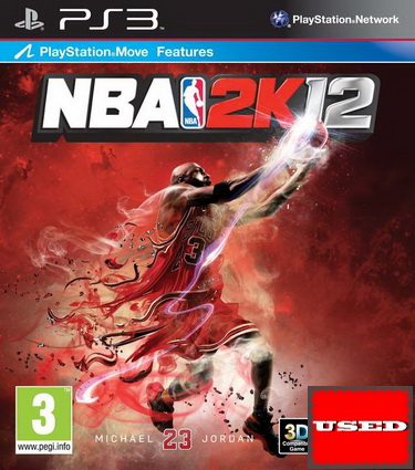 NBA 2K12 PS3 USED (No Cover)