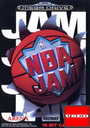 NBA Jam MD USED (No Manual)
