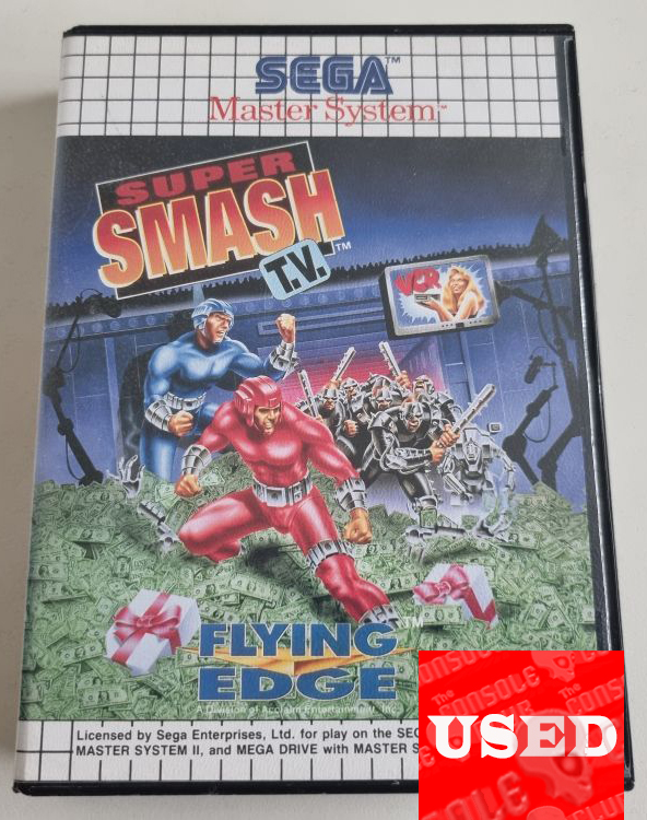 Super Smash T.V. MS USED (No Manual)