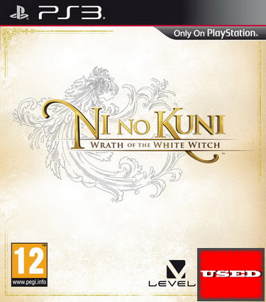 Ni no Kuni: Wrath of the White Witch PS3 USED