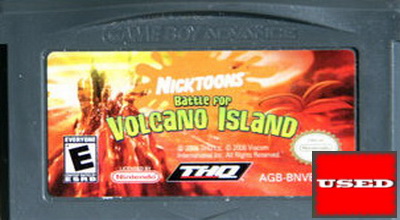 Spongebob And Friends : Battle for Volcano Island GameBoy Advance UNBOXED