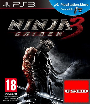 Ninja Gaiden 3 PS3 USED (Move Features)