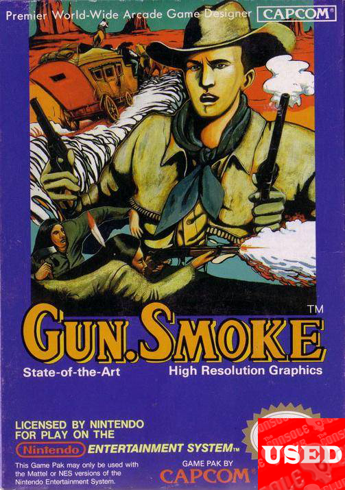 Gun Smoke NES USED (Pal A)
