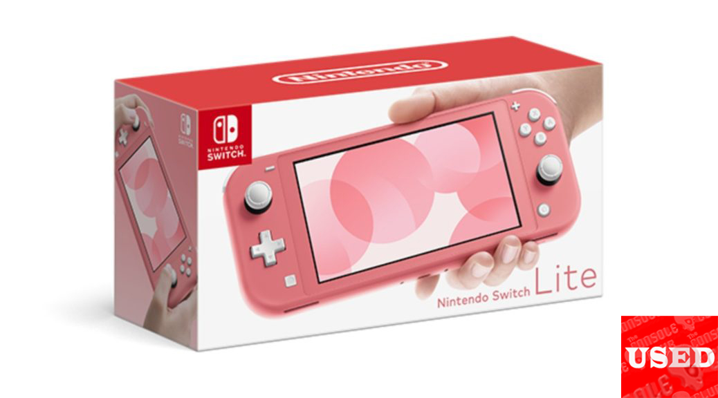 Nintendo Switch Console Lite Coral USED (BOXED)