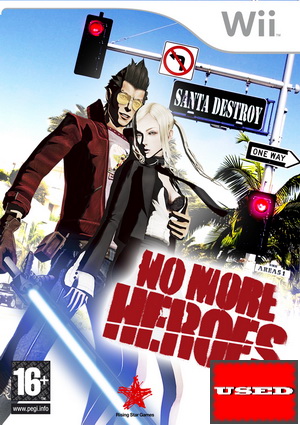 No More Heroes Wii USED (Damaged Cover/No Manual)