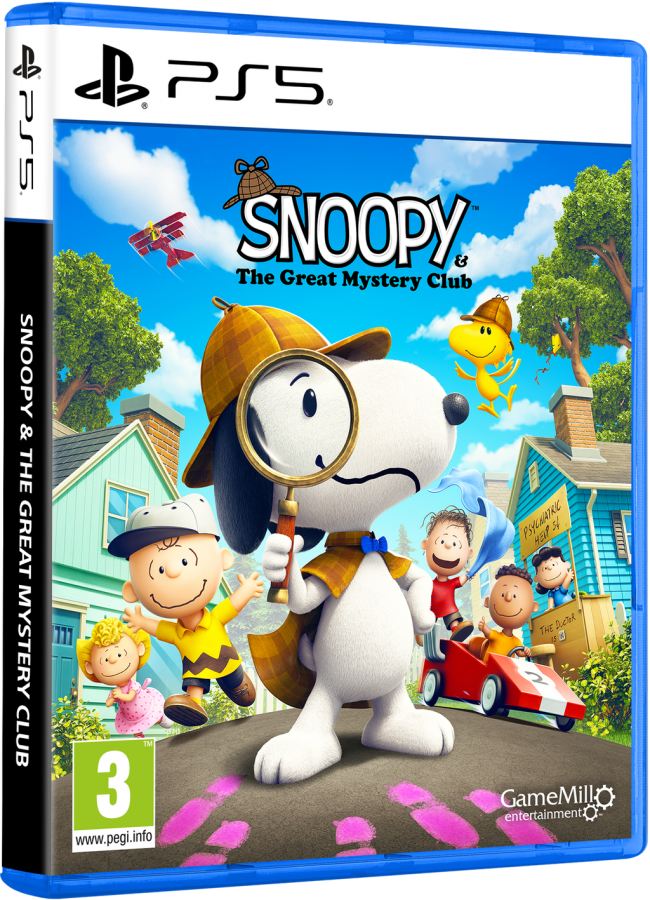 Snoopy & the Great Mystery Club PS5 NEW