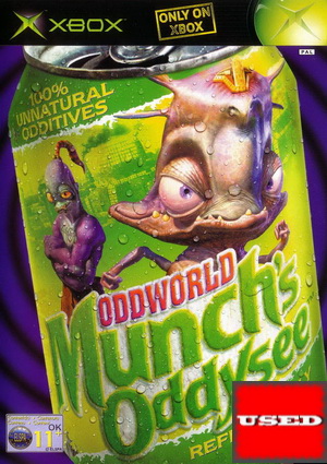 Oddworld: Munch's Oddysee XBOX USED (No Manual)