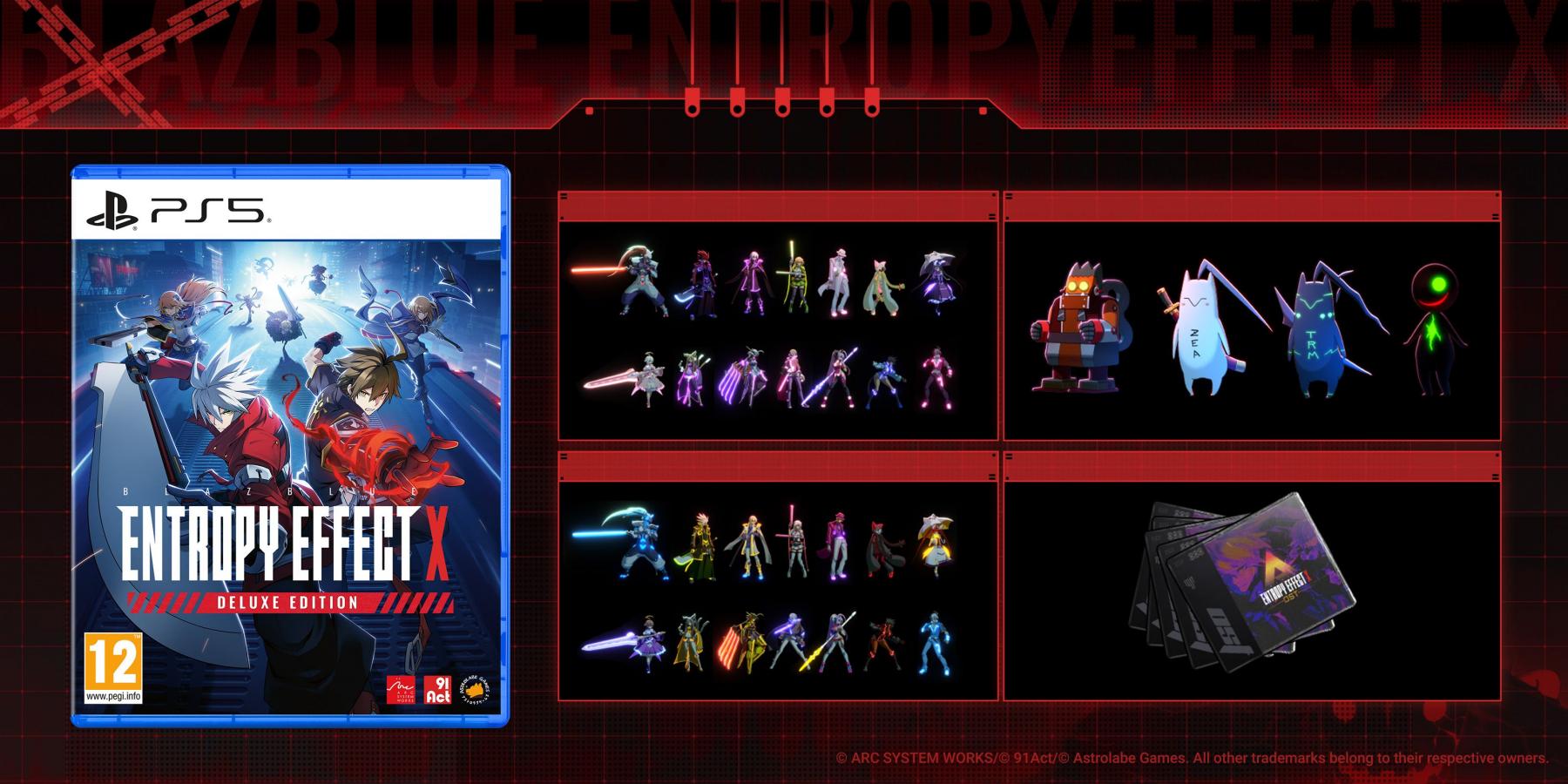 Blazblue Entropy Effect X Deluxe Edition PS5 NEW