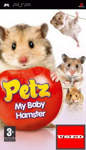 Petz My Baby Hamster PSP USED