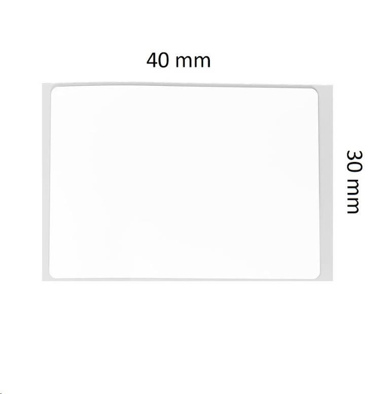 NIIMBOT THERMAL LABEL PAPER 40*30-230 TRANSPARENT