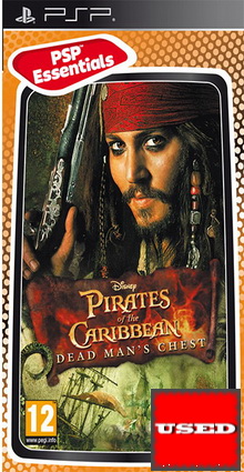 Pirates of the Caribbean Dead Mans Chest (Essentials) PSP USED