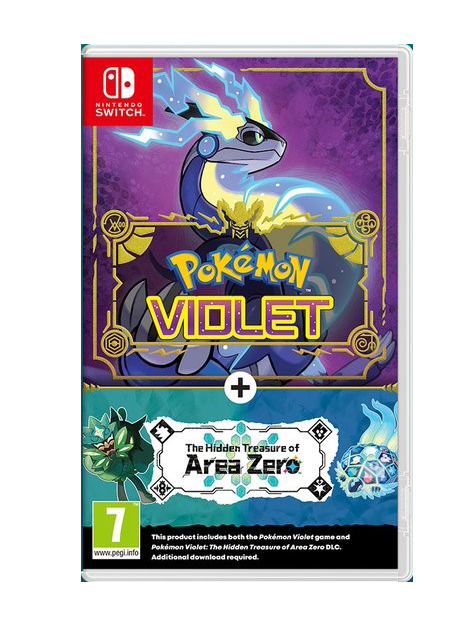 Pokémon Violet and Hidden Treasure of Area Zero DLC Nintendo Switch NEW
