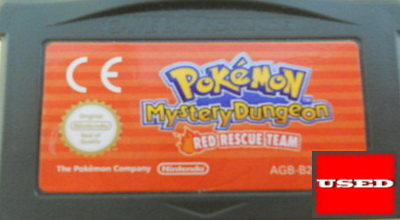 Pokemon Mystery Dungeon : Red Rescue Team GameBoy Advance UNBOXED