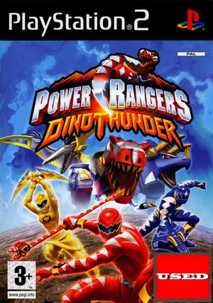 Power Rangers: Dino Thunder PS2 USED (No Manual)