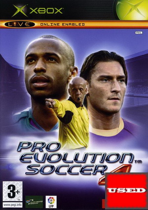 Pro Evolution Soccer 4 XBOX USED (No Manual)