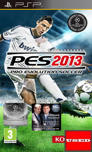 Pro Evolution Soccer 2013  PSP USED