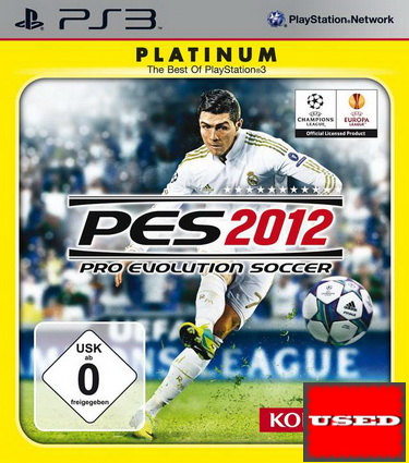 Pro Evolution Soccer 2012(Plat) PS3 USED