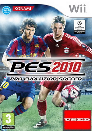Pro Evolution Soccer 2010 Wii USED