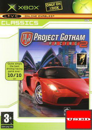 Project Gotham Racing 2 (Classics) XBOX USED (Disc Only)