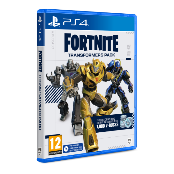 Fortnite Transformers Pack (Code in a Box) PS4 NEW