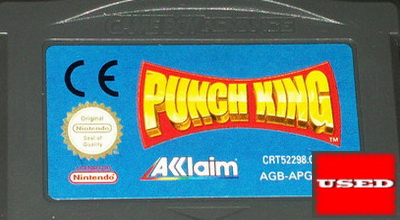 Punch King GameBoy Advance UNBOXED