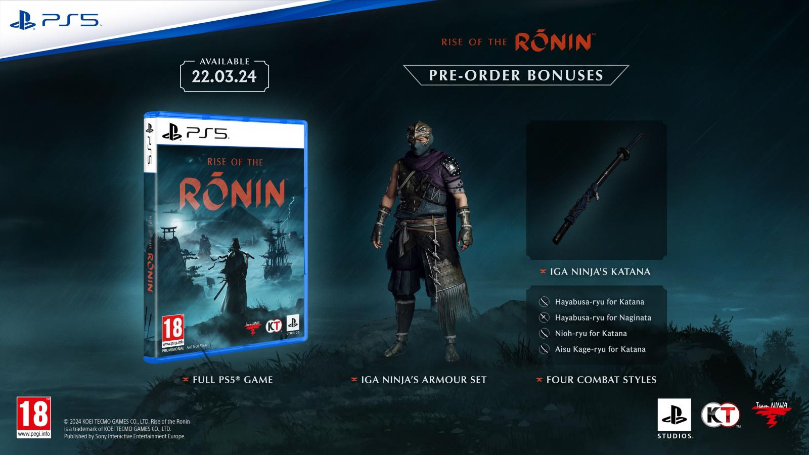 Rise of the Ronin PS5 NEW