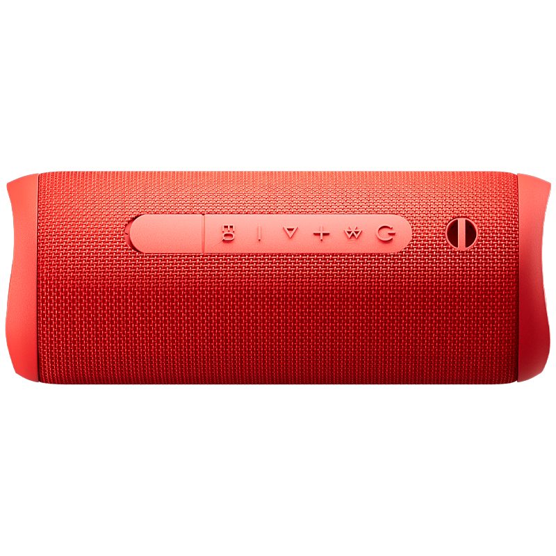 QCY SP7 Red -  Portable Bluetooth Speaker w Stereo Sound 40W, Mic for Calls, RGB Light Show
