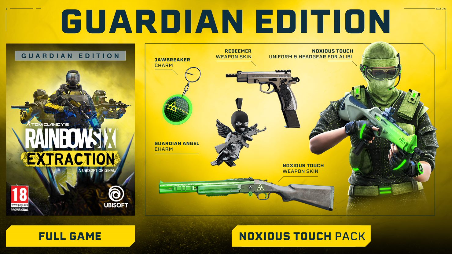 Tom Clancy's Rainbow Six Extraction  Guardian Special Day1 Edition ( XONE & XBOX SERIES X ) NEW 
