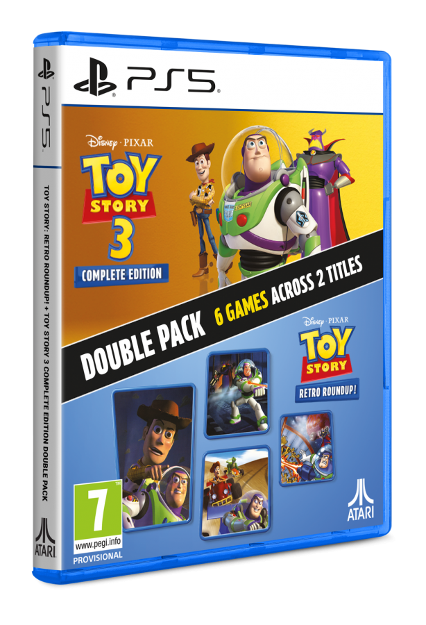 Toy Story Retro Roundup + Toy Story 3 Complete Edition Double Pack PS5 NEW