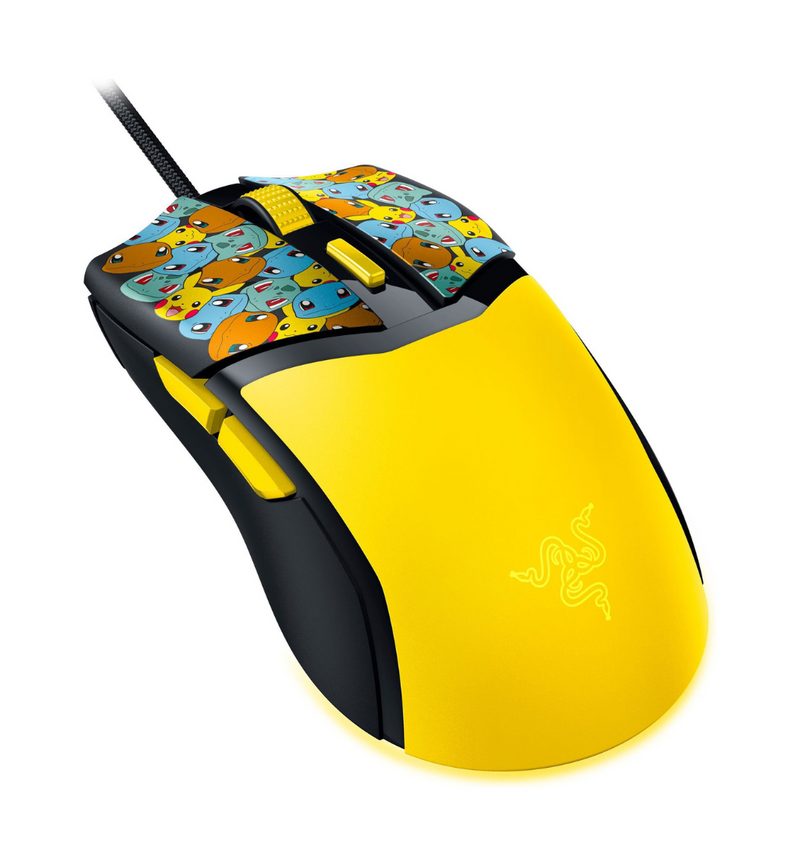 Razer COBRA - Pokemon Kanto Starters Ed.- 58g Lightweight Gaming Mouse - RGB UNDERGLOW - 8500 DPI
