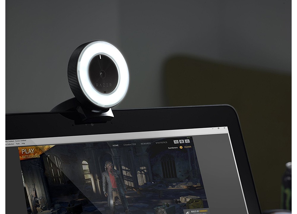 Razer Kiyo - Ring Light Equipped Broadcasting Camera