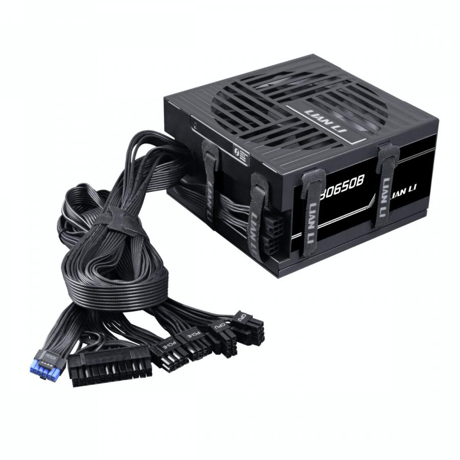 Lian Li RB0650 - 650W 80+ Bronze PSU - PCIe Gen 5.1 12+4pin - Intel ATX 3.1 - 135mm low-noise fan