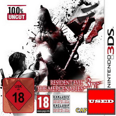 Resident Evil: The Mercenaries 3D 3DS USED