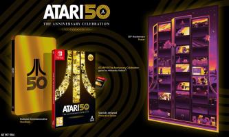 Atari 50 The Anniversary Celebration  Collectror's Steelbook Edition  Nintendo Switch  NEW