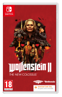 Wolfenstein II: The New Colossus (Code in a Box) Nintendo Switch  NEW  